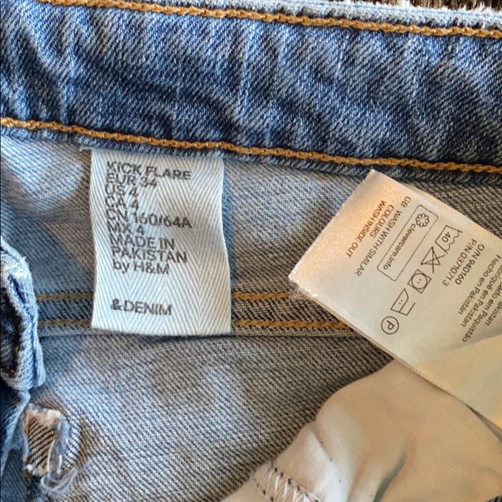 H & M Kick Flare Jean NWOT